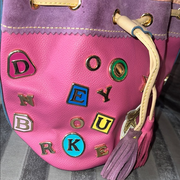 🎀🍭 Dooney & Bourke Superstar Charm Bucket Bag 🦄🌈 - Picture 5 of 7